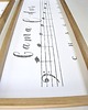 inne Tablice drewniane Gama C-dur - komplet 5