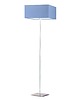 lampy do pokoju dziecka Geometryczna lampa stojąca do pokoju dziecięcego PRAGA z różowym kloszem 5