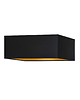 plafony Czarny plafon przysufitowy LED do salonu ALABAMA GOLD 7
