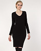 sukienki midi damskie Sukienka czarna YY100089_RAL9005 4