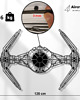 Ozdoby na ścianę Myśliwiec TIE fighter metalowa ozdoba na ścianę 3D 8