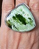 pierścionki srebrne Pierścionek -chrom chalcedon xl- 2