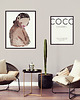 plakaty Plakat fotograficzny kobieta w abstrakcji 3