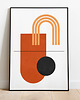 plakaty Plakat Boho geometria 3