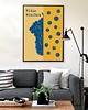 plakaty Winogrona i porzeczki - zestaw plakatów fine art 1