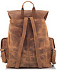 plecaki Camelowy Plecak Skórzany Damski Vintage Belveder BT33 3
