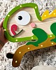 lampy do pokoju dziecka Lamka z drewna Kameleon Leon NINKI WOOD 3