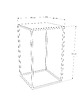 stoliki kawowe Stolik nocny SABLE - metalowy stolik pomocniczy, stolik nocny 8