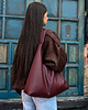 torby na ramię Torebka hobo ekoskóra Burgundy 2