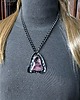 wisiory Unikalny wisior z surowym rodonitem. Oryginalny prezent handmade 5