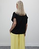 t-shirt damskie Bawełniany bezrękawnik z nadrukiem - Yellow bikini top 4