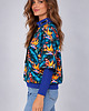 bluza bez kaptura damska Bluza  OTULONA  print 1
