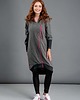bluza z kapturem damska Bluza rozpinana z kapturem nadruk LAS 4