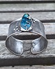 bransoletki wire wrapping Historia jednego kwiatka  - bransoletka regulowana 1