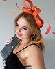 fascynatory Fascynator LA VIE pomarańcz /oraz inne kolory 4