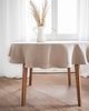 obrusy i serwetki Obrus okrągły heavy linen NATURAL 2