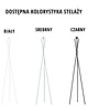 lampy podłogowe Skandynawska lampa stojąca do salonu z abażurem fornirowym PARYŻ ECO 2