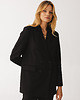 marynarki damskie Czarna marynarka oversize 3