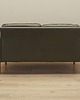sofy i szezlongi Sofa skórzana zielona, duński design, lata 70, produkcja: Dania 2
