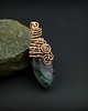 wisiory Fluoryt wisiorek wire wrapping 1