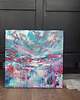obrazy Obraz ręcznie malowany na płótnie 40x40 cm - abstrakcyjny pejzaż 3