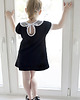 sukienki dla dziewczynki black&white school girl dress 1