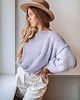 swetry damskie  Sweter Mandy Lawenda 1
