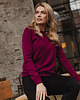 swetry damskie  SWETER Z BAMBUSA FLORENCE burgund 1