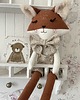 misie i maskotki Maskotka Lisek Adaś 45 cm 2