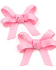 ozdoby do włosów dla dzieci Spinki do włosów różowe kokardki Geranium Pink 1