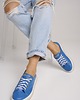 sneakersy damskie Sneakersyi skórzane  niebieskie (6641) 5