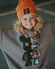 bluzy dla chłopców Dres oversize Robot Teddy 5