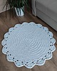 dywany Dywan szydełkowy okrągły ze sznurka 80cm 1