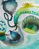 grafiki i ilustracje Abstrakcja No107, malowany obraz, plakat 2