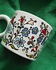 kubki Personalizowany ręcznie malowany seledynowy kubek MAMA 2