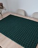 obrusy i serwetki Bieżnik prostokątny szydełkowy ze sznurka 50cmx80cm 2