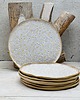 patery i talerze Talerz obiadowy w stokrotki 26cm 2