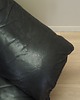 sofy i szezlongi Sofa skórzana czarna, włoski design, lata 60, produkcja: Włochy 8