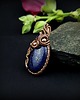 wisiory Wisiorek wire wrapping z lapis lazuli 6