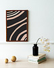 plakaty Plakat modern, abstrakcja paski, boho plakat 2