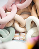 poduszki supły Poduszka Łańcuch, Chain Pillow Szałwiowa 3