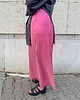 spódnice maxi Spódnica Pink Contrast Pliss 5