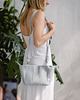torby na ramię Skórzana torebka - szary - HARMONY BAG 5