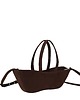 torby na ramię Torebka skórzana AMELIA - BROWN SUEDE 1