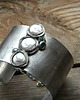 bransoletki wire wrapping Zielony akcent    - BRANSOLETA MANKIET - CUFF 2