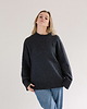 swetry damskie  BARIBAL Ołówkowy Sweter Oversize a la bluza Wełniana 100% Merino RWS M/L 1