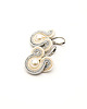 Biżuteria ślubna Perłowe kolczyki soutache ślubne 1