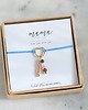 bransoletki na sznurku MAMA - Alfabet Morse'a - Birthstone + Zodiak 1
