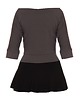 bluzki - inne Bluzka grafitowo-czarna YY500128_RAL7043-9005 4