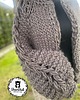 kardigany damskie Sweter oversize 100% wełna handmade 7
